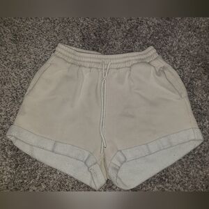 Mable| Sweatpant Rolled Leg Shorts
